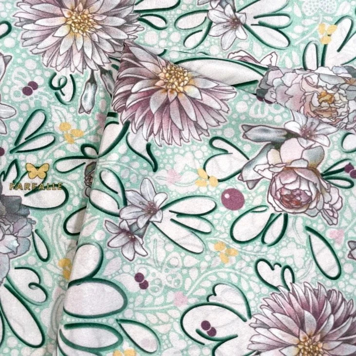 Petal Drift Infinity Scarf