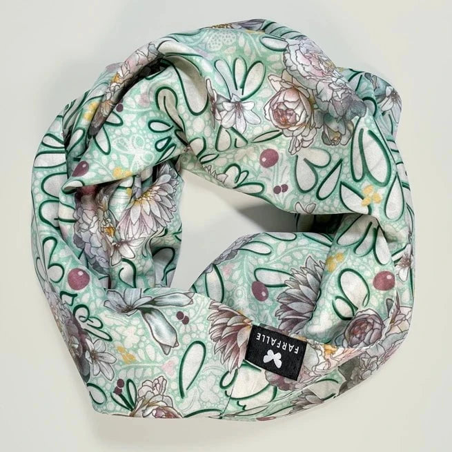 Petal Drift Infinity Scarf