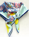 Peonies in Bloom Scarf - Watercolor Wisp