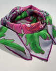 Peonies in Bloom Scarf - Violet Meadow