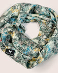 Wildflower Garden Infinity Scarf - Sandstone